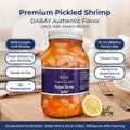 Pickled Shrimp | 32oz Jar Ready To Eat Handcrafted Spicy Tangy Seafood Appetizer