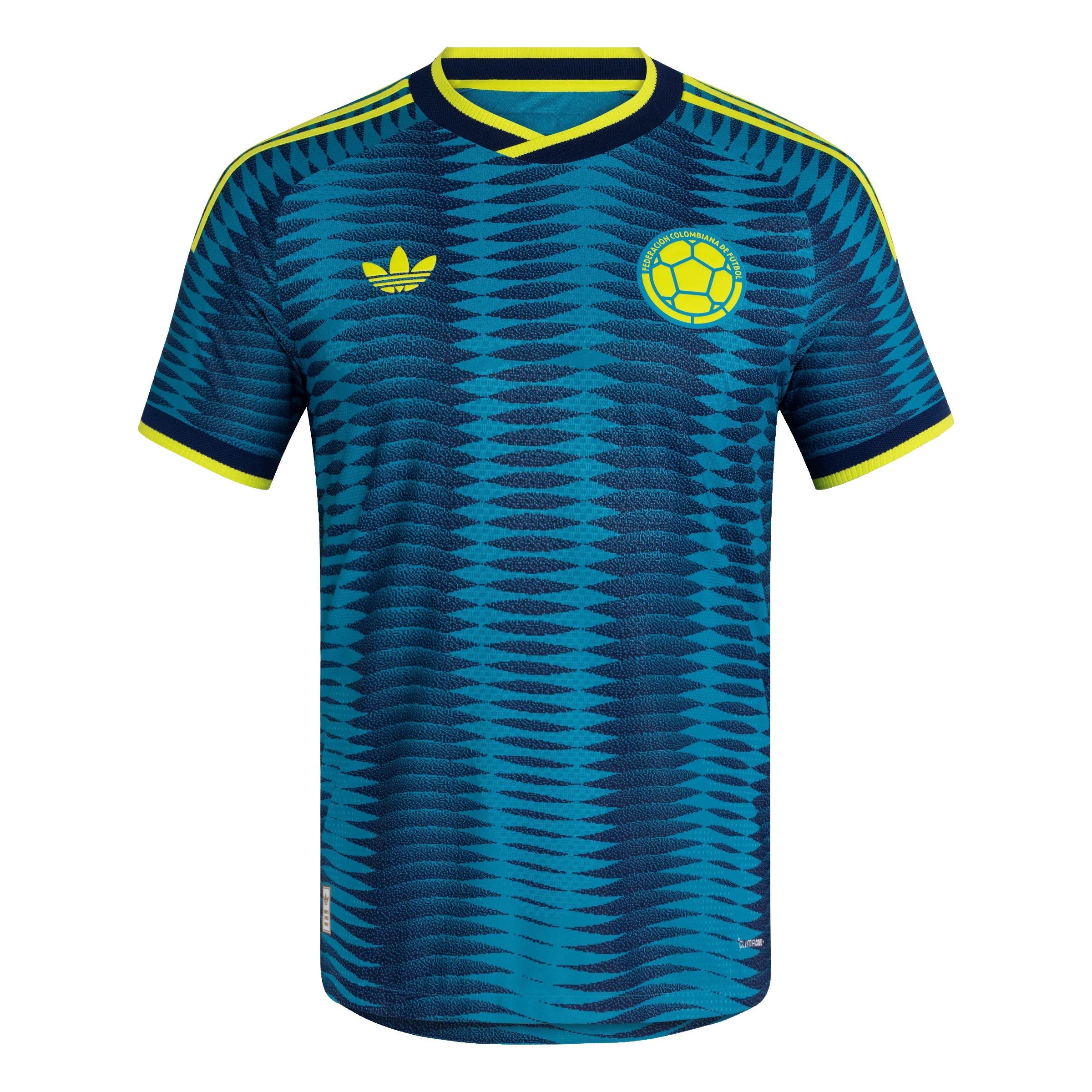 adidas Colombia Away Authentic Mens Soccer Jersey 2026 Mistery Petrol Navy