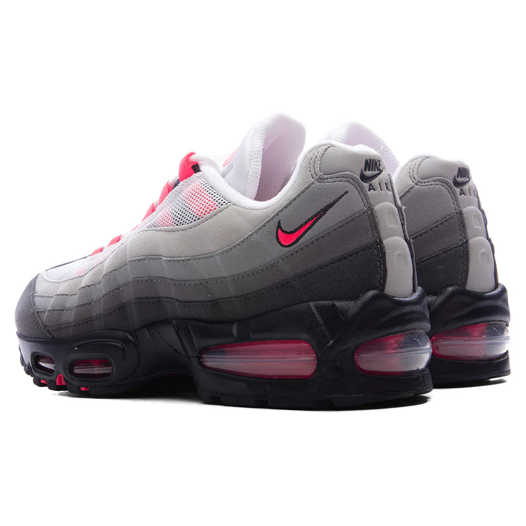 Air Max 95 OG Solar Red Black Solar Red Medium Ash Dark Pewter