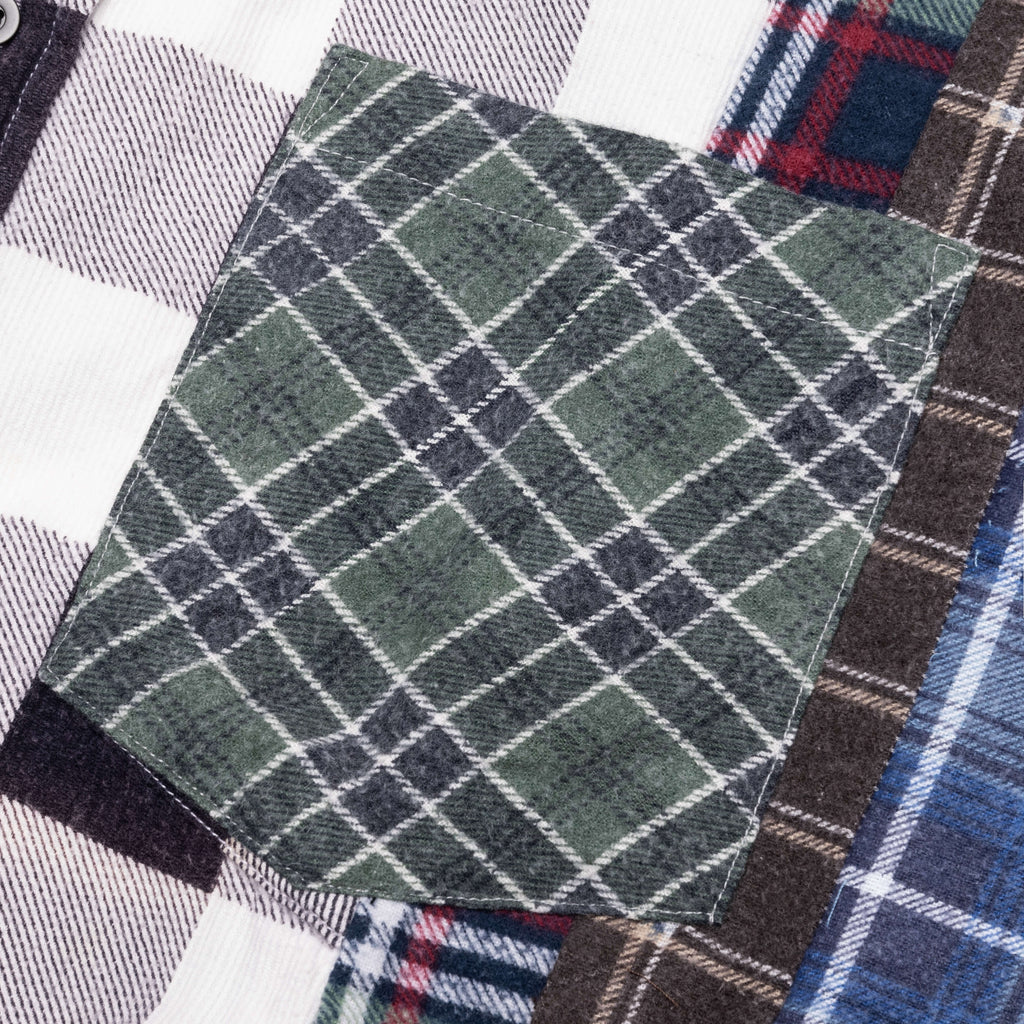 7 Cuts Flannel Shirt Assorted