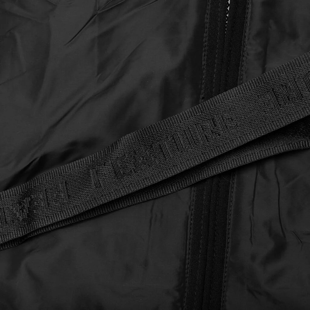Sherman Convertible Puffer Vest Black