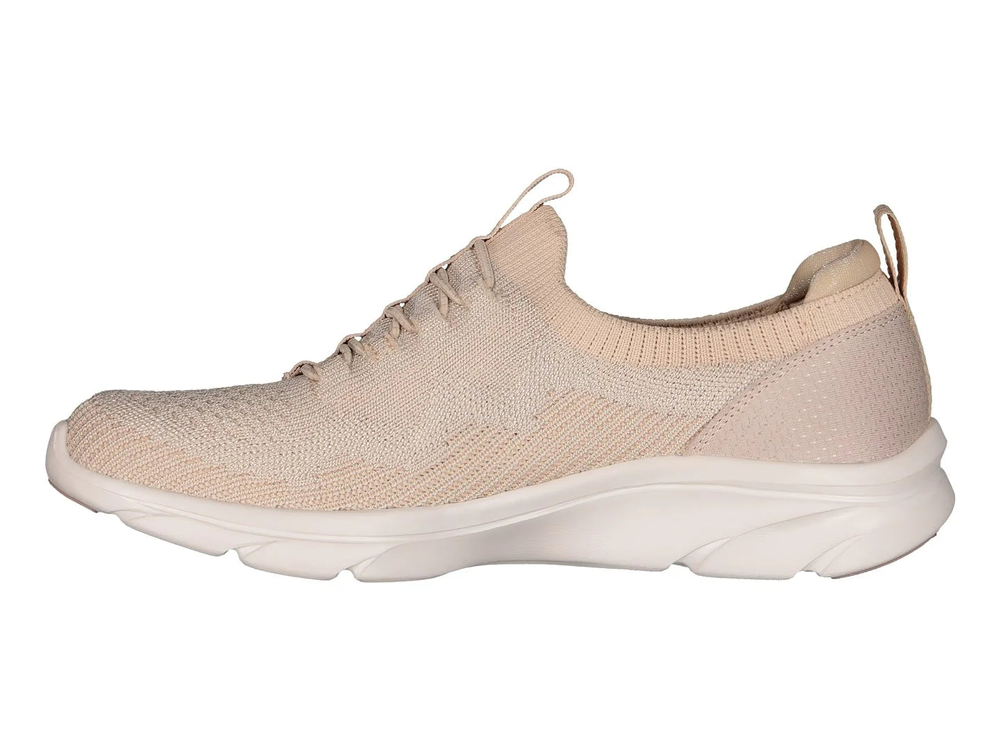 Tenis Skechers D Lux Comfort Beige para Mujer