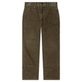 Canvas Double Knee Work Pant Washed Moss Green