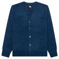 Brushed Cardigan Blue