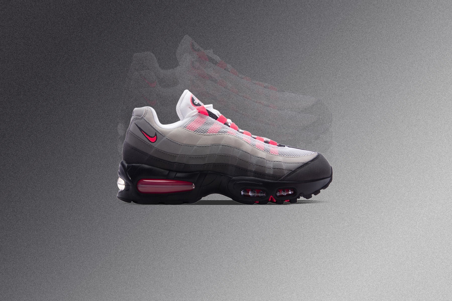 Air Max 95 OG Solar Red Black Solar Red Medium Ash Dark Pewter