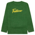 Script Logo Sweater Green