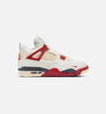 Bike Air x Nigel Sylvester x Air Jordan 4 Retro Brick After Brick Mens Lifestyle Shoe Sail Cinnabar Anthracite Muslin Limit One Per Customer