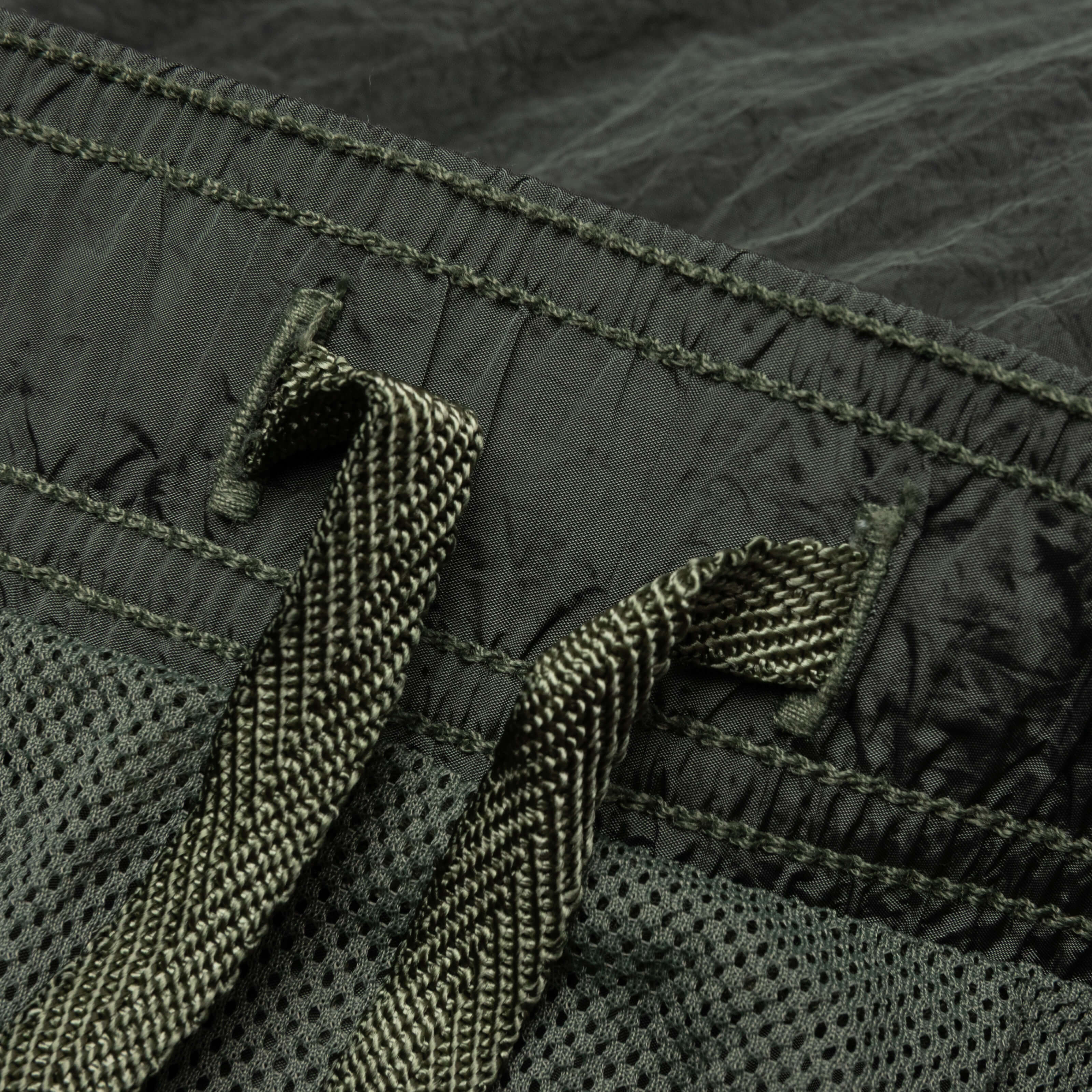 Nylon Metal Regular Fit Shorts Musk