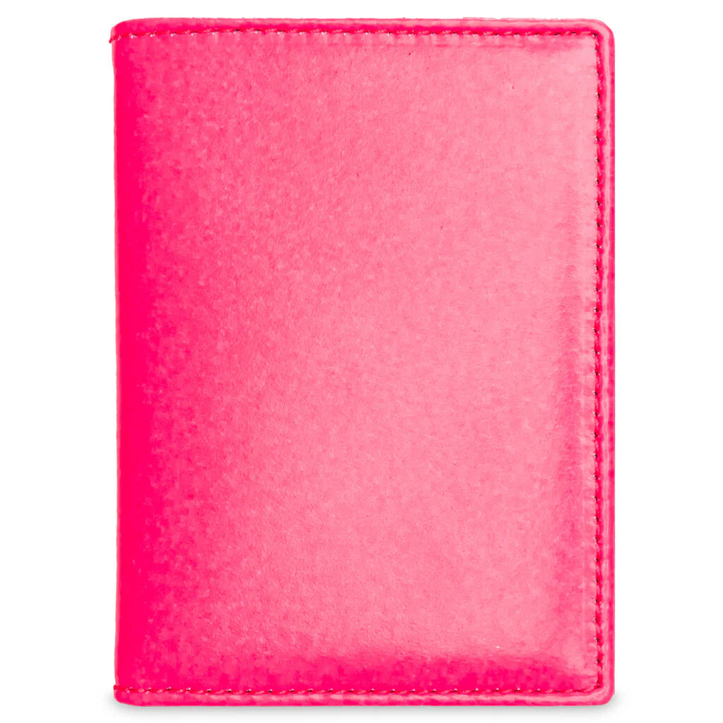 Comme des Garcons Super Fluo Wallet Pink Yellow