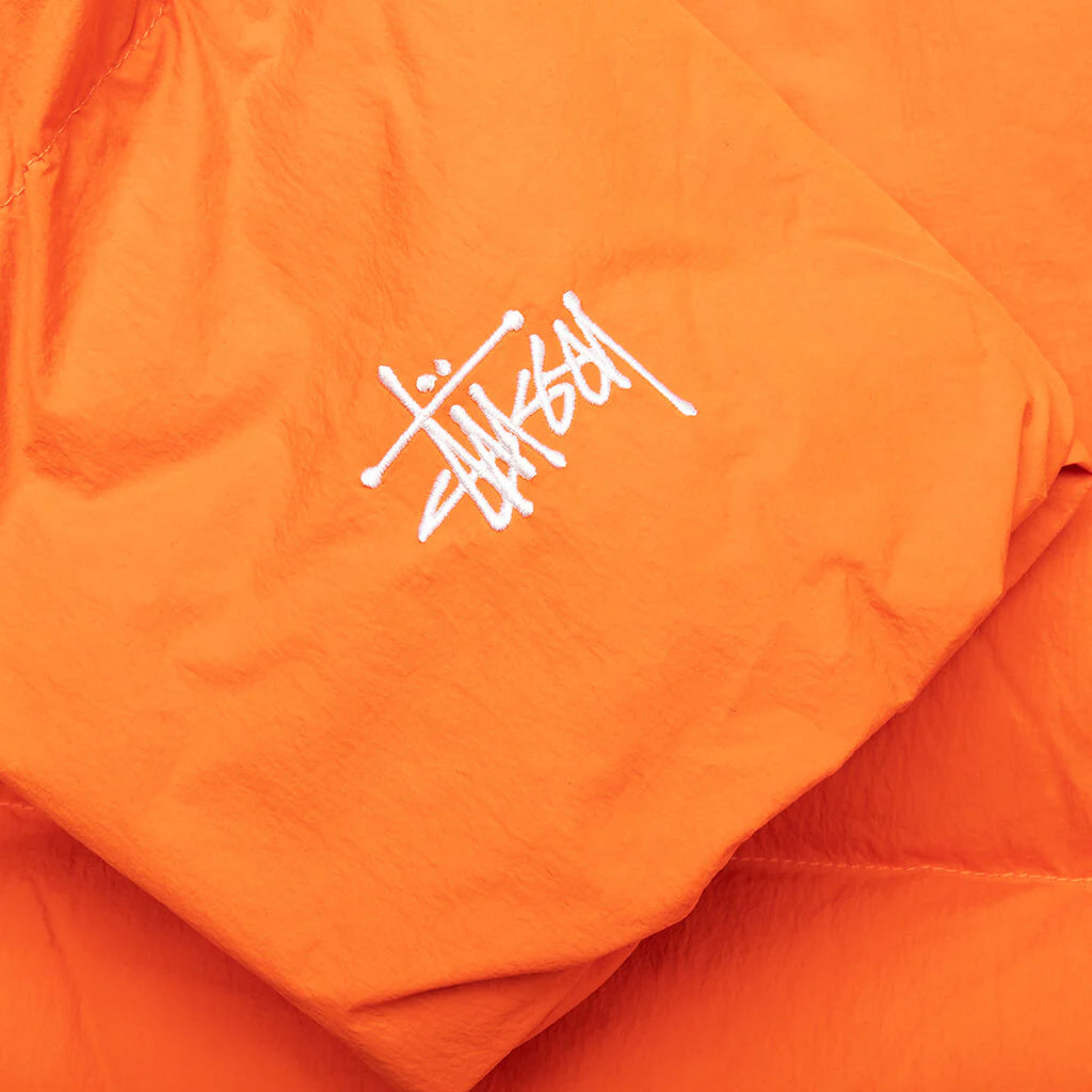 Nylon Down Puffer Orange