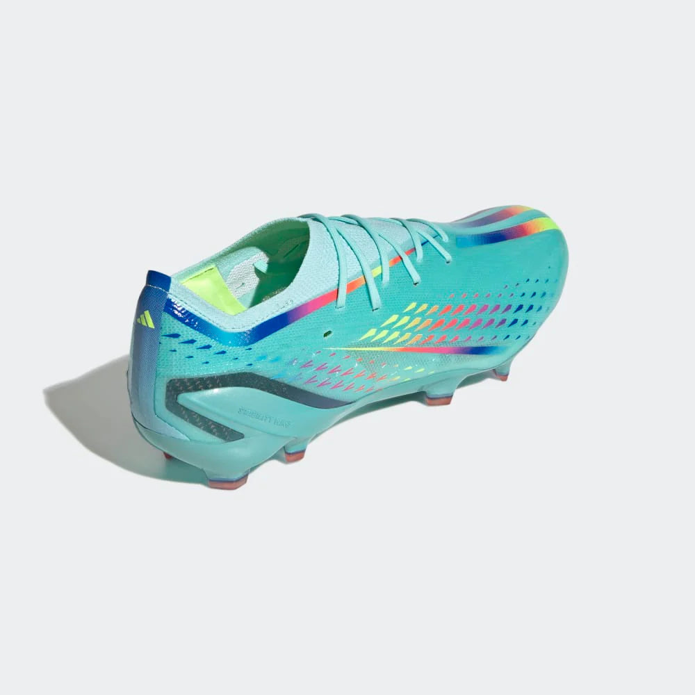 adidas X Speed Portal 1 FG Firm Ground Soccer Cleats Aqua Red