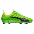 PUMA Evopower Vigor 1 FG Firm Ground Soccer Cleats Green Gecko Black Yellow