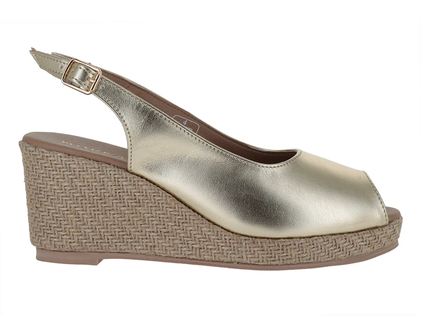 Sandalias Morkas Oro para Mujer