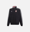 Hagt Reversible Mens Track Top Black White