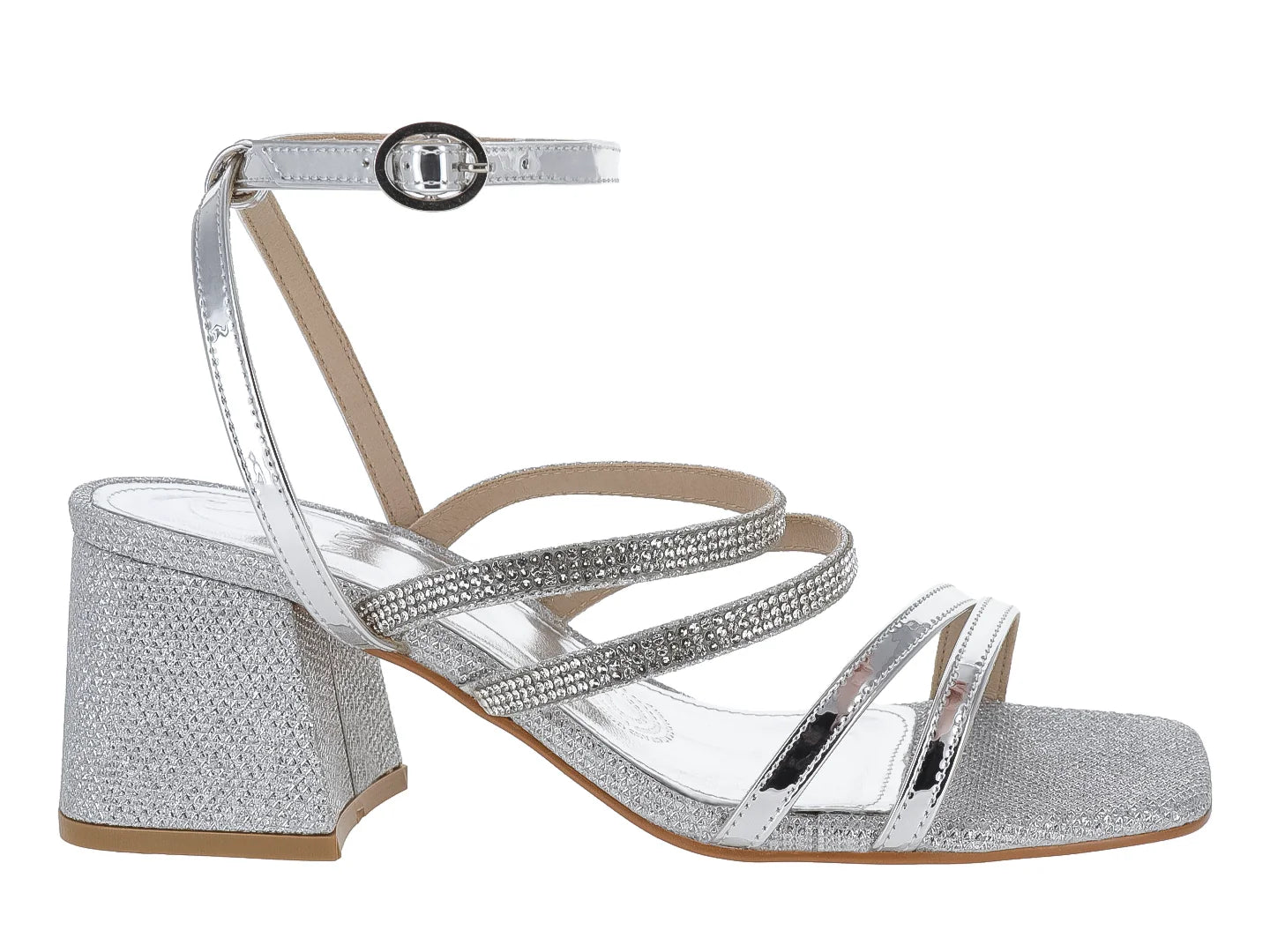 Sandalias de Fiesta ROZE Plata para Mujer