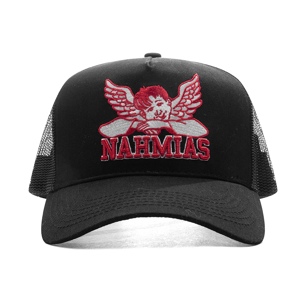 Angel Trucker Hat Black