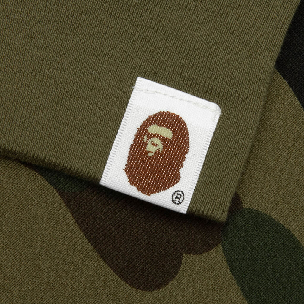 1st Camo One Point L S Tee Green