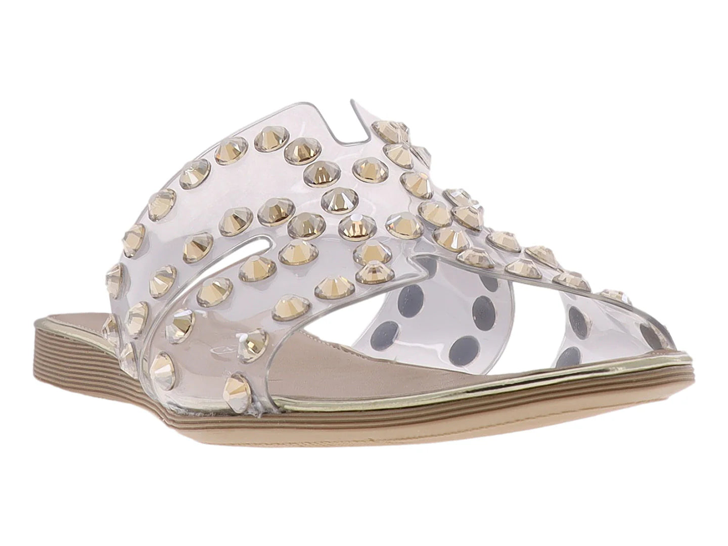 Sandalias BSC Shoes Color Oro para Mujer