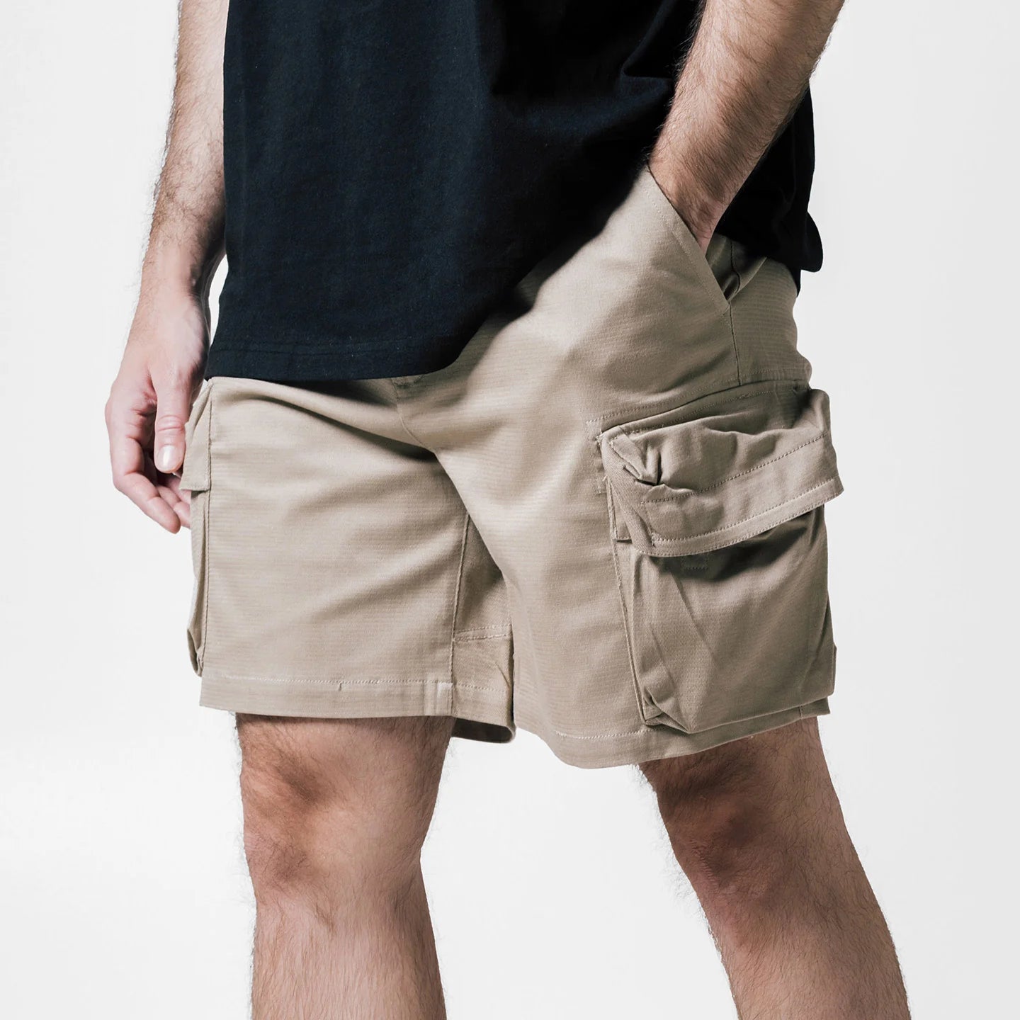 Hockney Cargo Shorts Olive