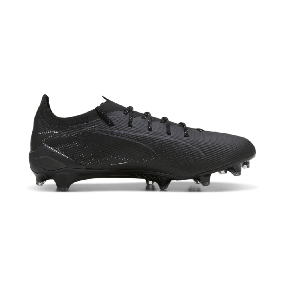 PUMA Ultra 5 Ultimate FG Firm Ground Soccer Cleats Black Silver Shadow Grey