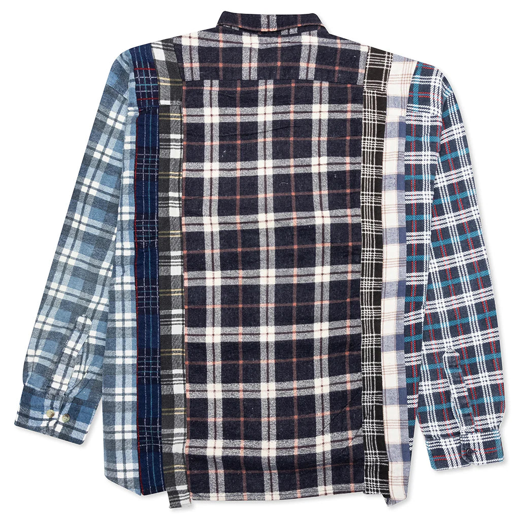 7 Cuts Flannel Shirt Assorted