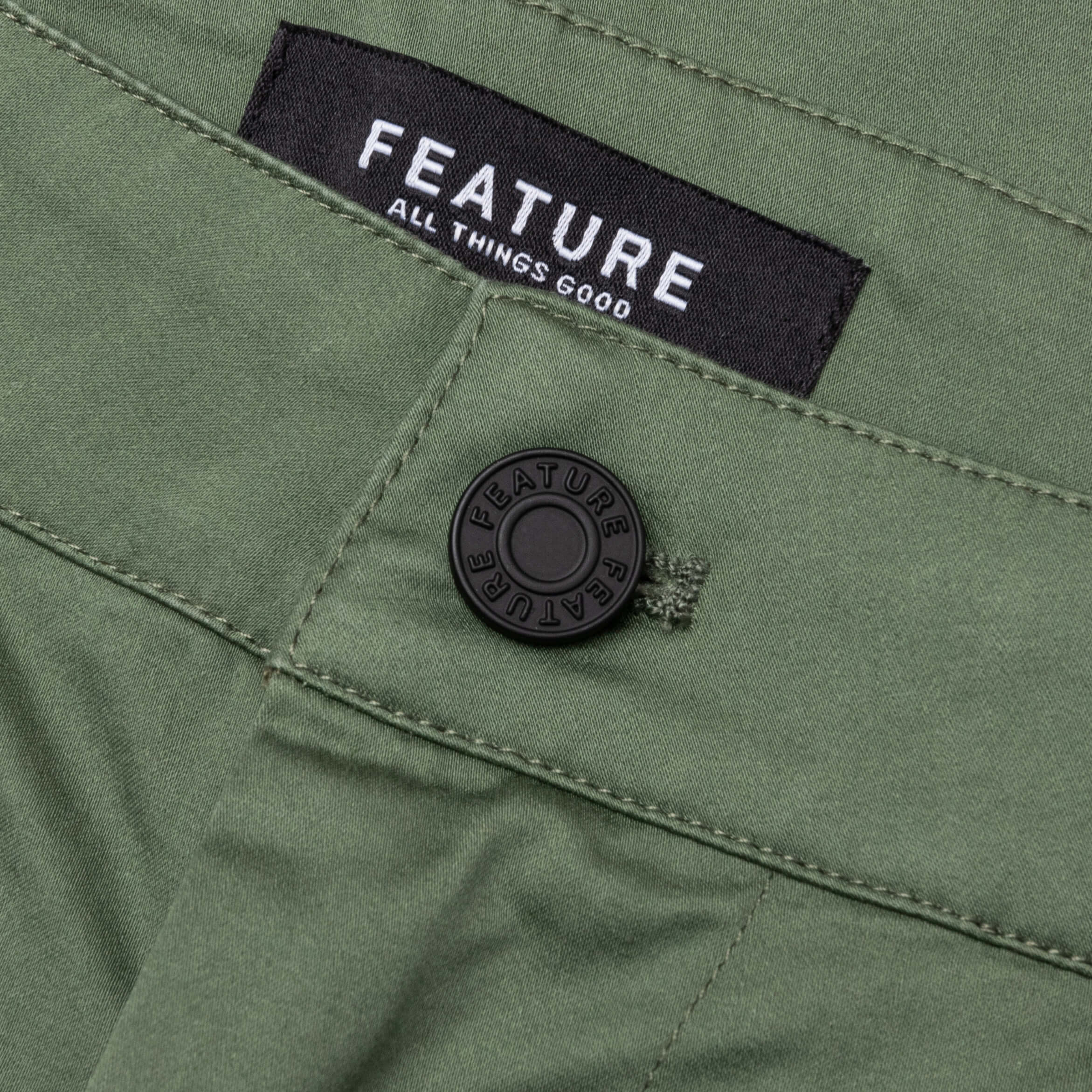 Nagle Utility Cargo Pants Green