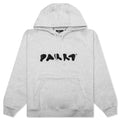 Blob Logo Hooded Sweatshirt Heather Grey