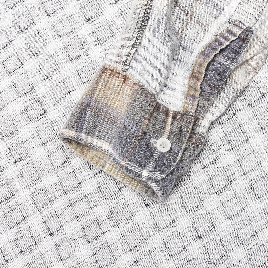Ribbon Wide IO Flannel Shirt Assorted
