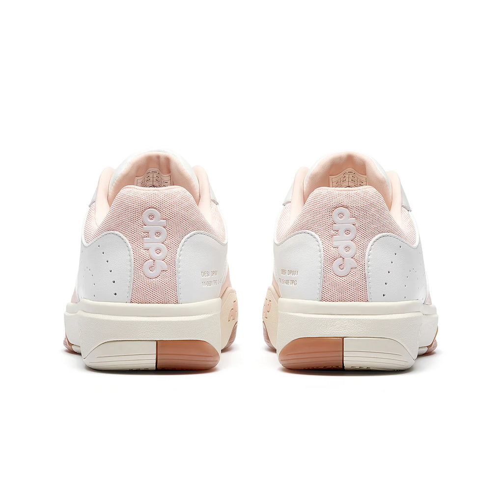 DAPS DESI Low Pink White Womens Pickleball Shoes