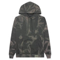 Tie Dye Sweat L S Parka Olive Drab