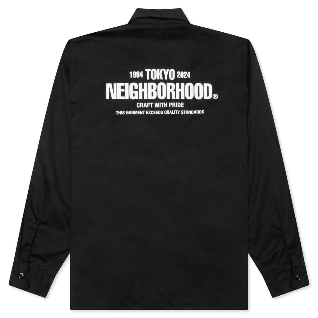 Classic L S Work Shirt Black