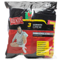 3 Pack Socks w Logo Black
