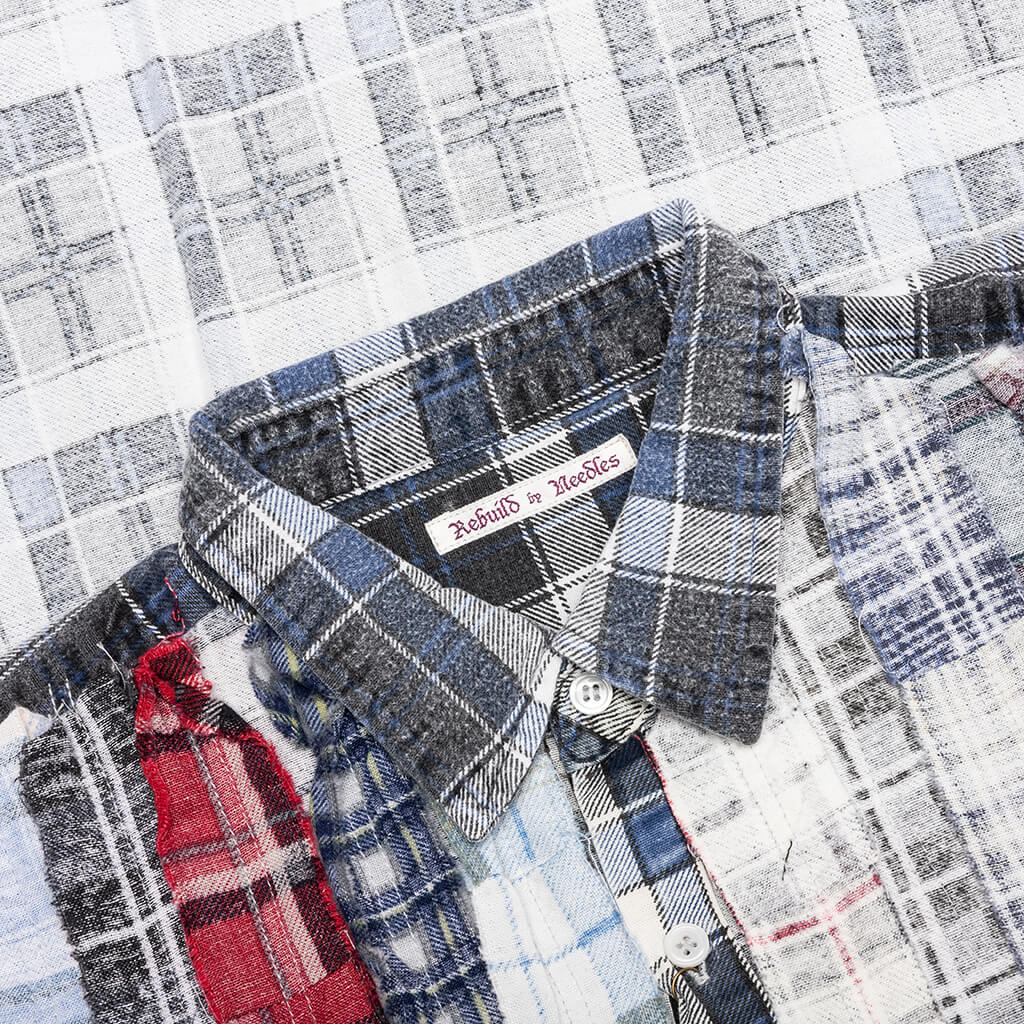 Ribbon Wide IO Flannel Shirt Assorted