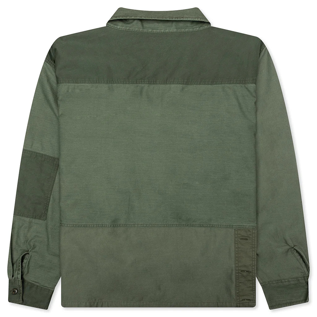 RM Utility Shirt LS Olive Drab