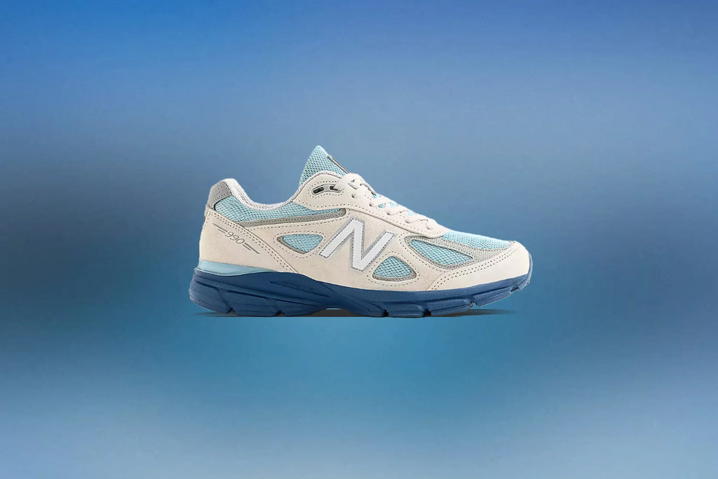 Made in USA 990v4 Moonbeam Cloud Blue Magic Blue