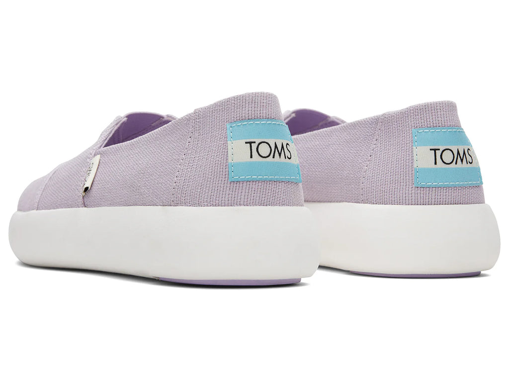 Zapatos Alpargatas TOMS Color Lila para Mujer
