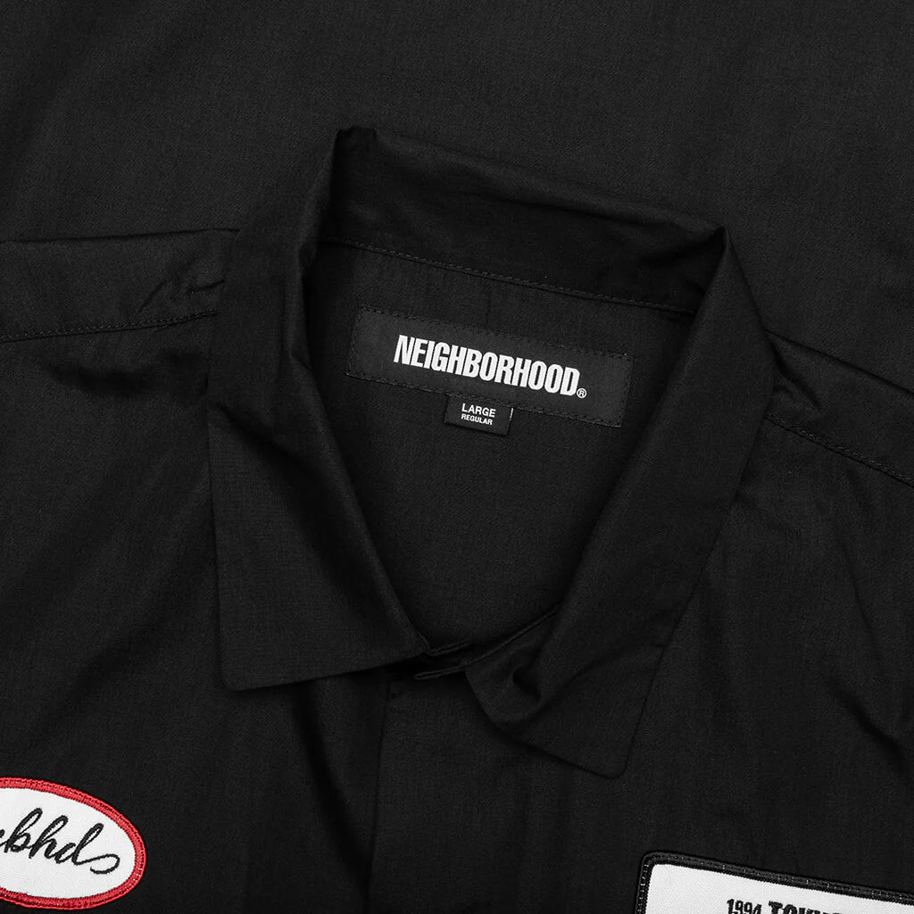 Classic Work S S Shirt Black