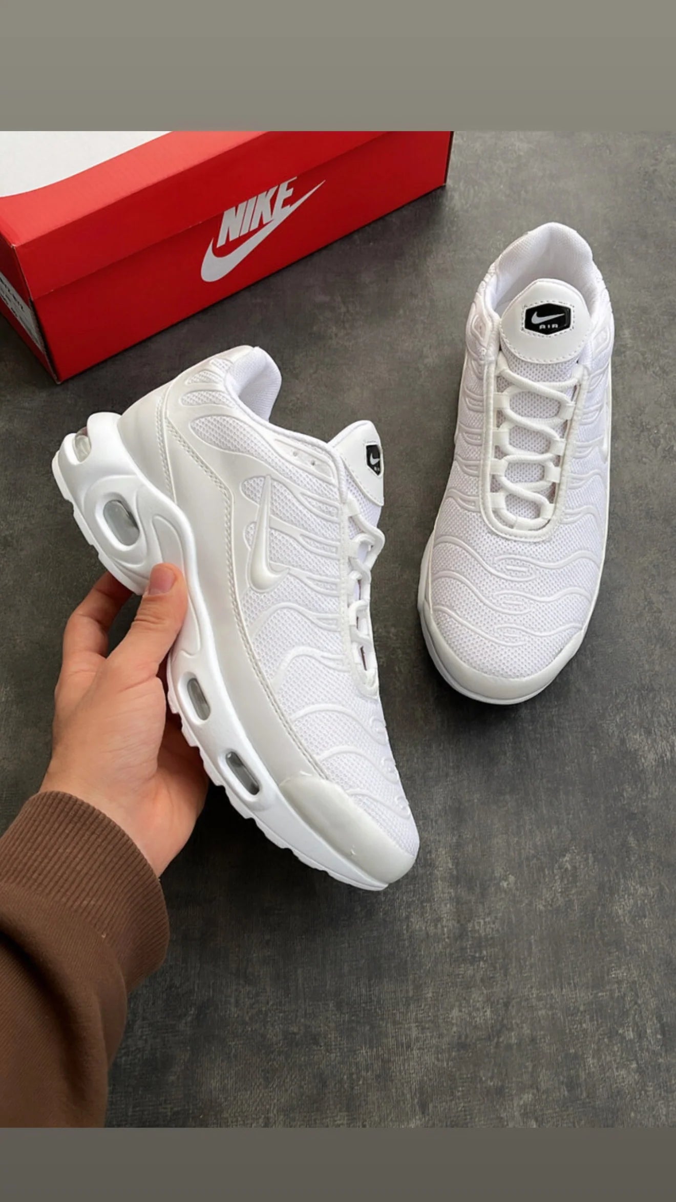 NIKE TN BEYAZ