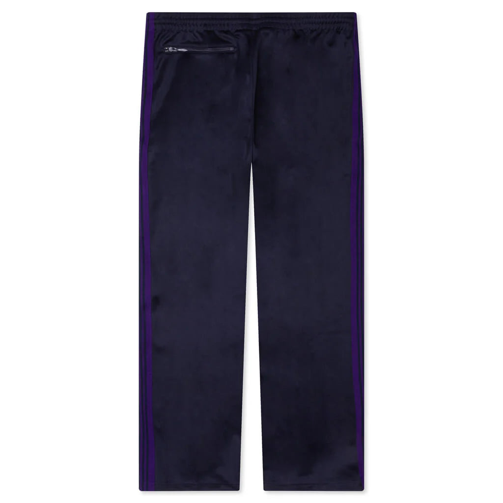 Track Pant Poly Smooth Navy