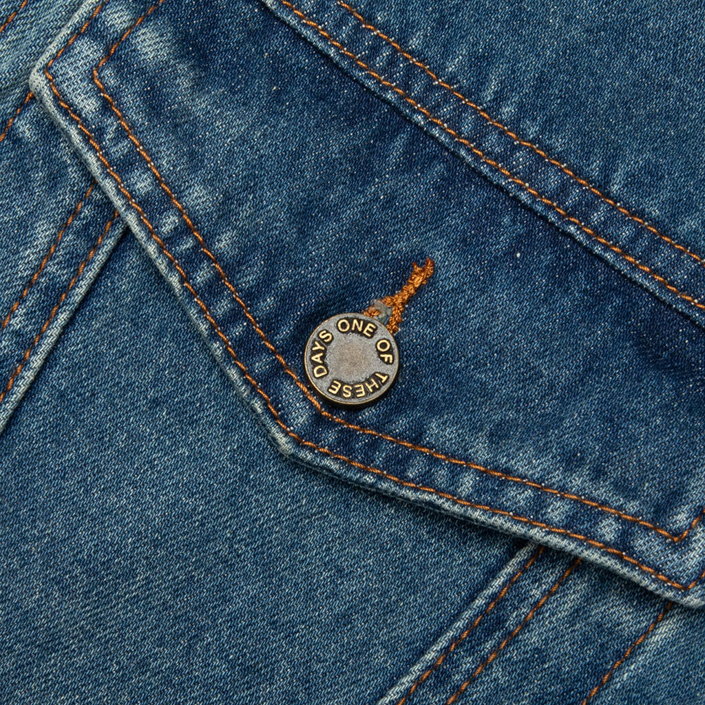 Denim Trucker Jacket Washed Indigo