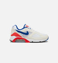 Air Max 180 Ultramarine Mens Lifestyle Shoe White Ultramarine Solar Red Black