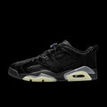 WMNS Air Jordan 6 Retro Low Black Black Black