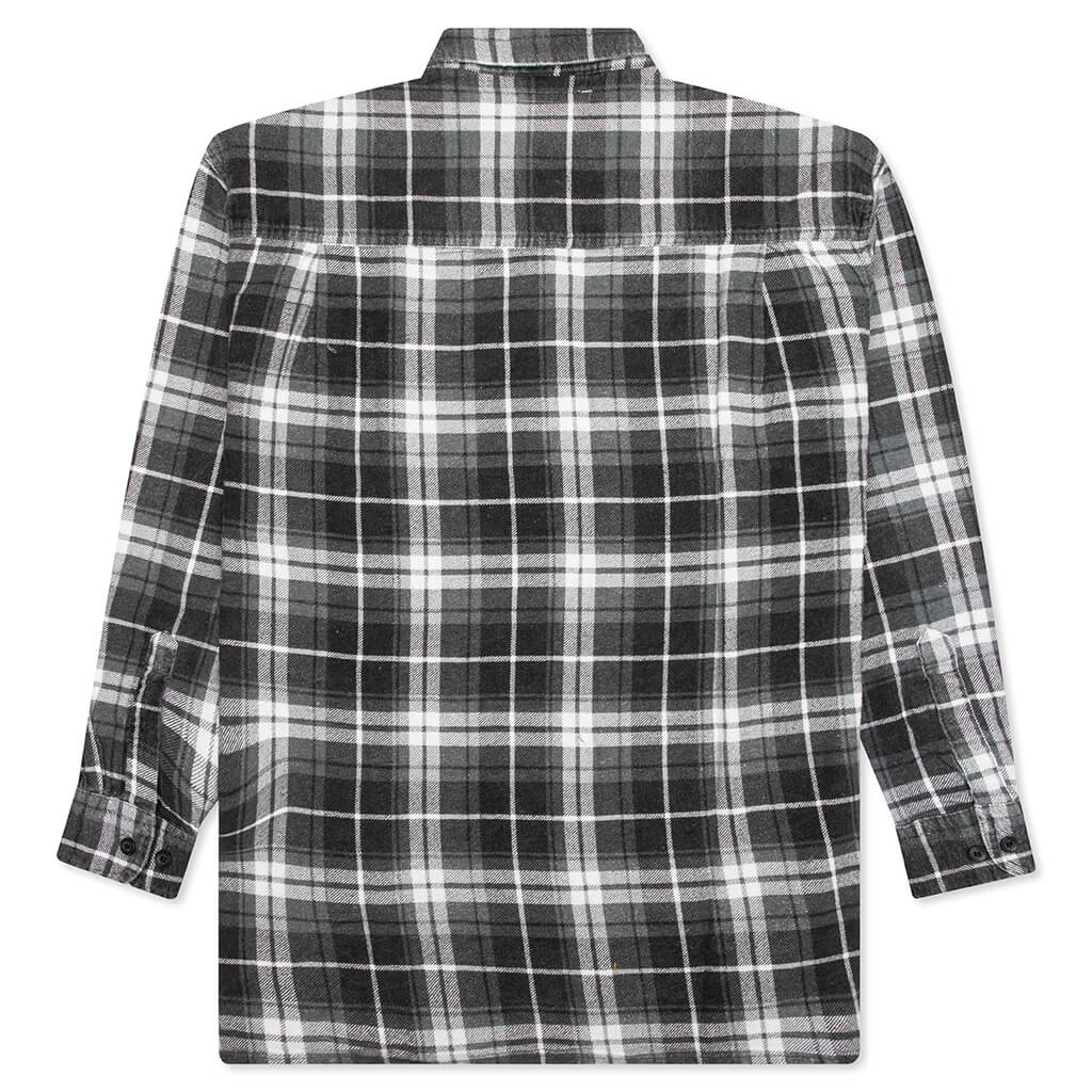 Ribbon Flannel Shirt Assorted