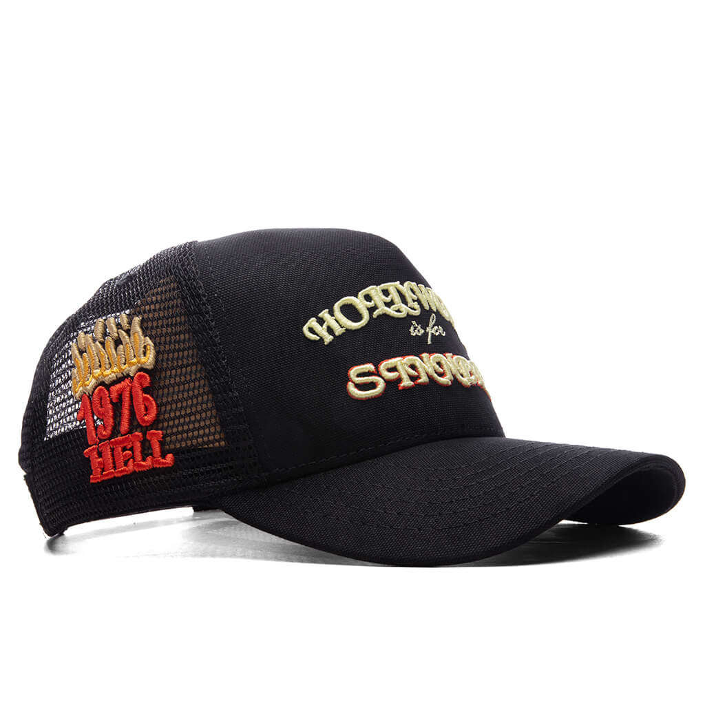 Sinners Trucker Hat Black