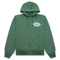 Mantra Zip Hoodie Green