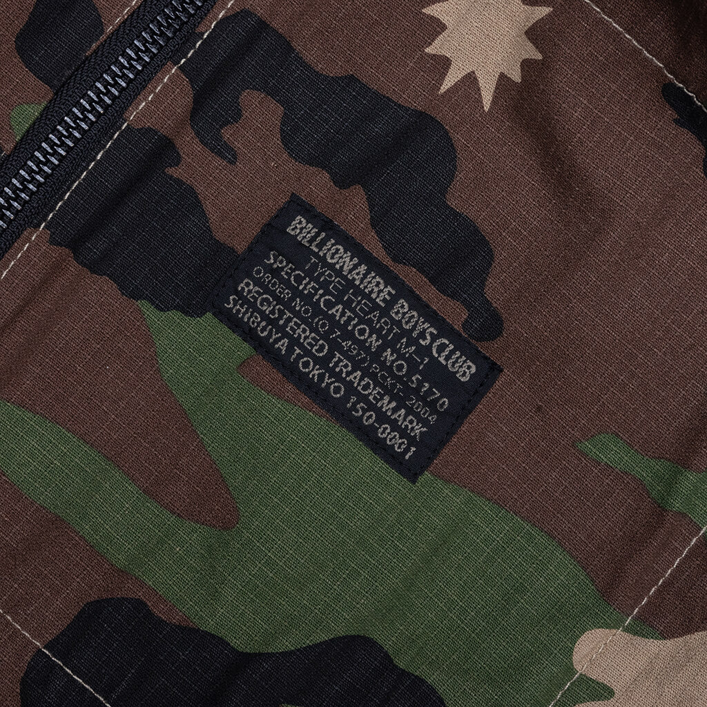 Star Camo Cargo Pants Kelp