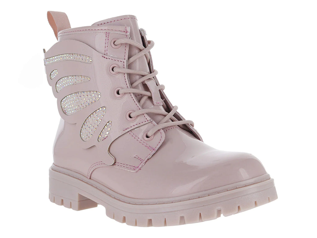 Botas Militares Vavito Color Maquillaje para Niña