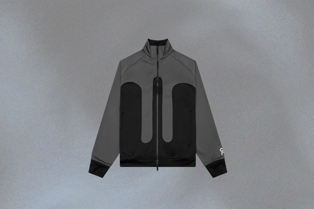 On x IKON Track Jacket Black Eclipse