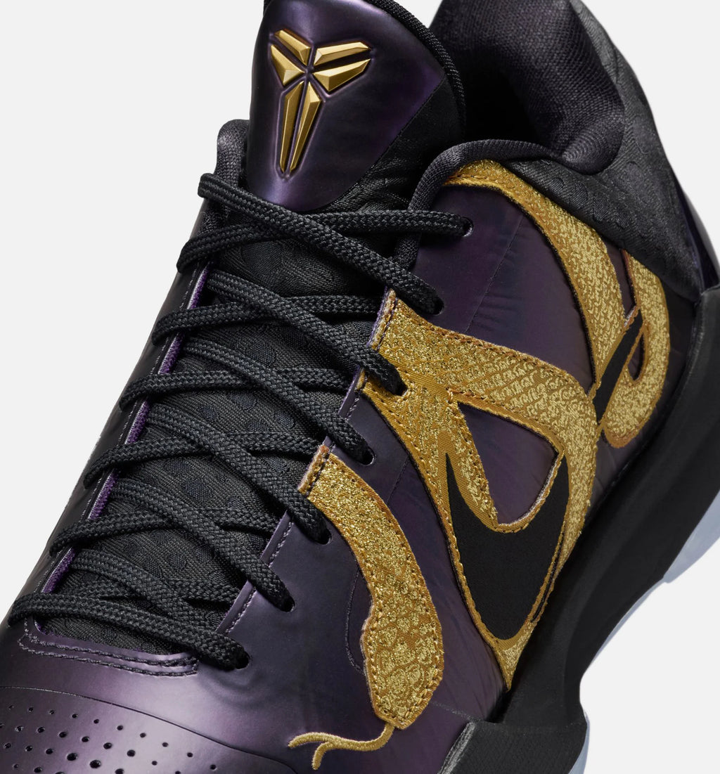 Kobe 5 Protro Year Of The Mamba Mens Lifestyle Shoe Eggplant Black Metallic Gold Limit One Per Customer