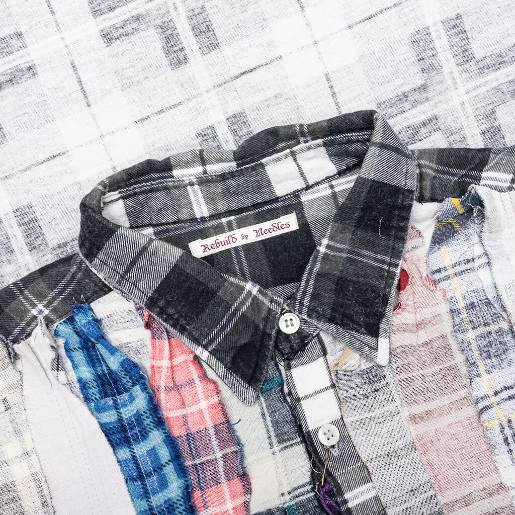 Ribbon Wide IO Flannel Shirt Assorted